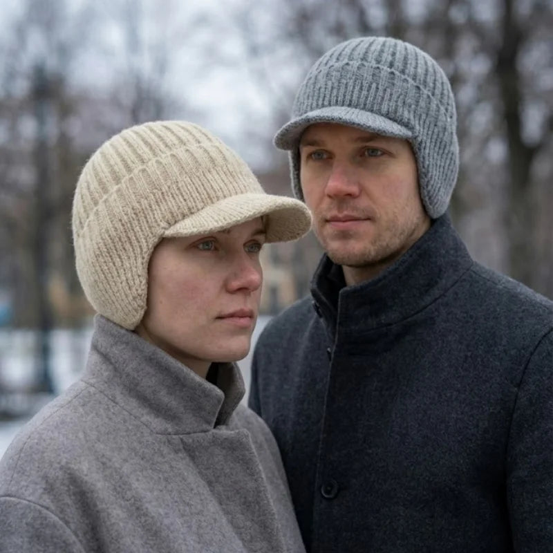 FjordWarm™ • Bonnet d’hiver thermique avec protection des oreilles
