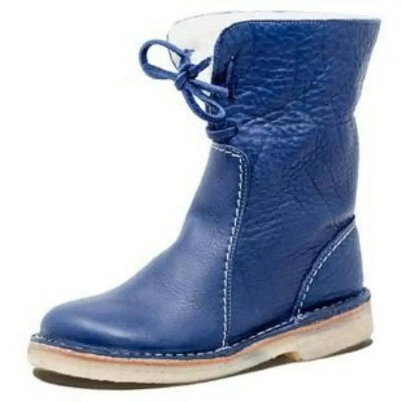 Modeline | Bottes Imperméables en Cuir Polaire Avec Doublure en Laine