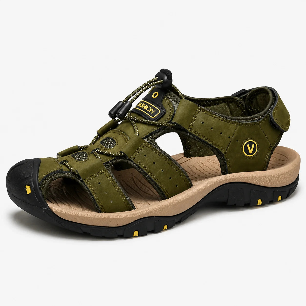 ErgoStride™ • Sandales de confort tout-terrain pour hommes