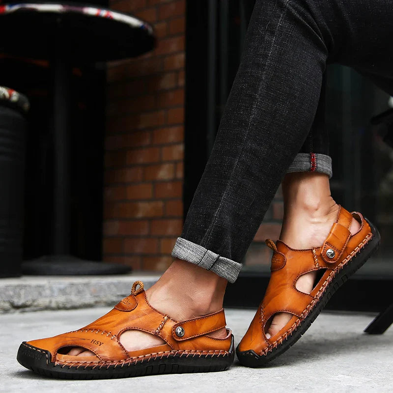 Modeline | Sandales Orthopédiques en Cuir