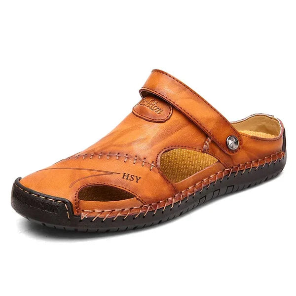 Sandales Orthopédiques en Cuir • Modeline