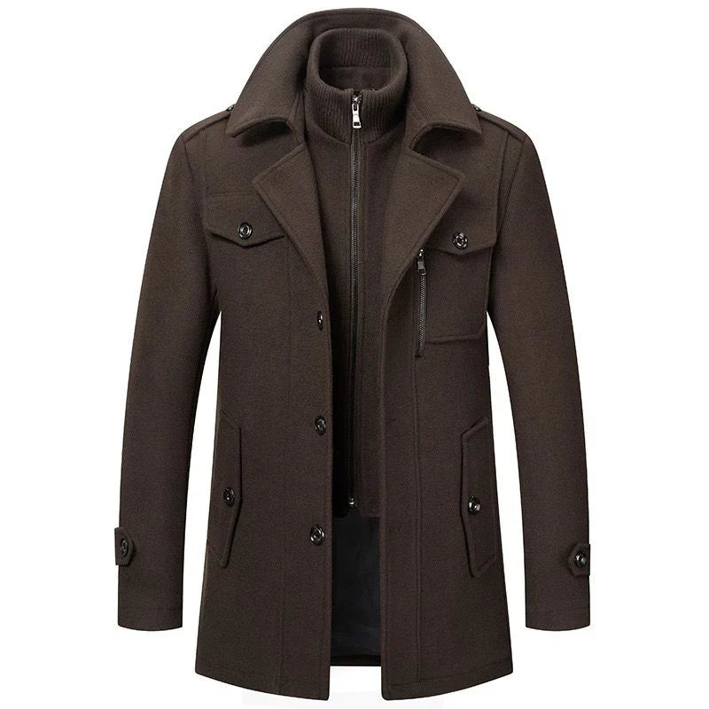 Manteau deux pièces pour homme : style et chaleur au quotidien • Peaky™