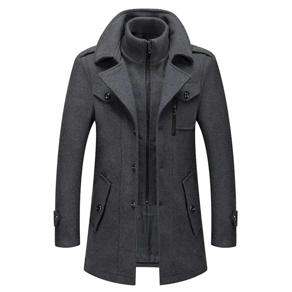 Manteau deux pièces pour homme : style et chaleur au quotidien • Peaky™