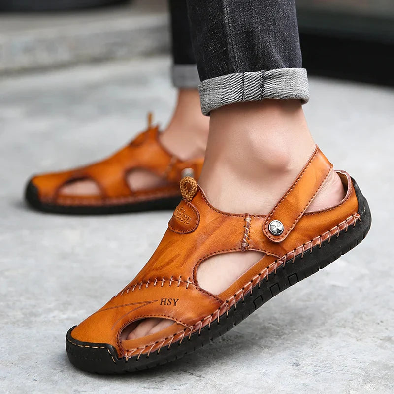 Modeline | Sandales Orthopédiques en Cuir