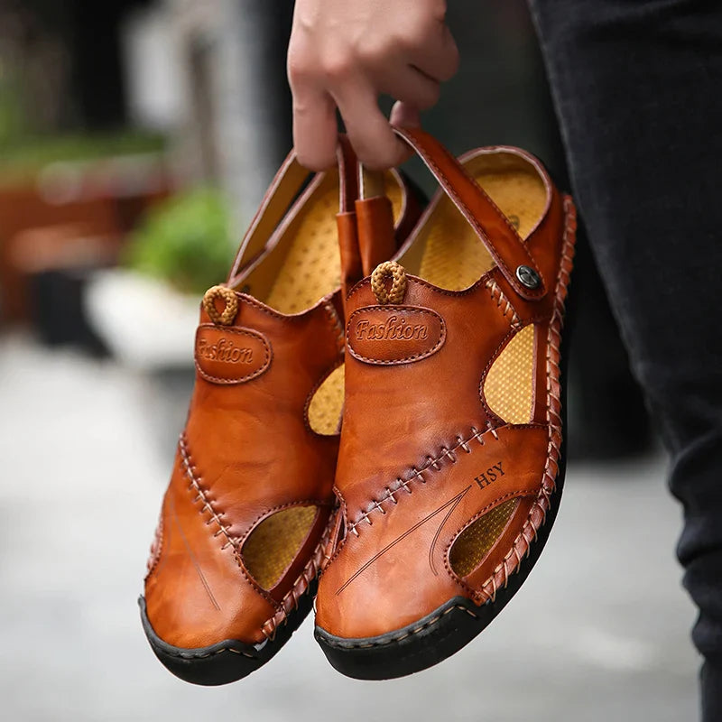 Modeline | Sandales Orthopédiques en Cuir